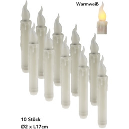 Chilitec LED-Stabkerze,...