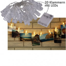 HM LED Lichterkette mit 20...