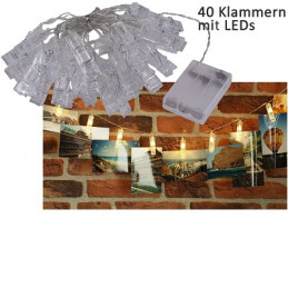 HM LED Lichterkette mit 40...