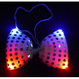 HM LED Pailetten-Fliege,...