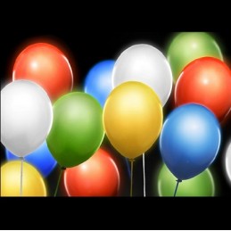 HM LED-Luftballons, mit...