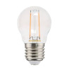 Sylvania LED Lampe, Tropfen / Kugel Filament E27, 2.1W, klar