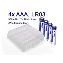 XTAR AAA/LR03 Akku, 1.2V,...