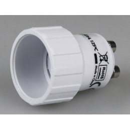 Chilitec GU10 auf E14 Lampen-Adapter/Sockel GU10-E14