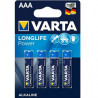 Varta AAA/LR03 Alkaline Batterie "Longlife Power AAA", 1.5V