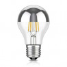 Ledscom LED-Kopfspiegel Lampe, Birne E27 "Filament A60", 6W