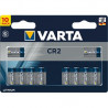 Varta CR2 Lithium Batterie, 3V, 10er Blister Pack