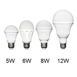 Steca LED Lampe, Birne, E27, 12V/24V DC, 11.5/12W