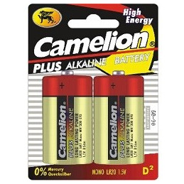 Camelion D/LR20 Alkaline...