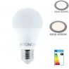 OPTONICA LED-Lampe, Birne "STAN-12W" E27, A65, 12W, matt