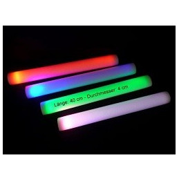 HM LED Leucht- und Schaumstoffstab, 40cm, multicolor